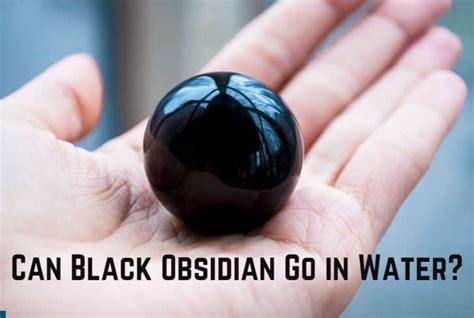 black obsidian in the sun.